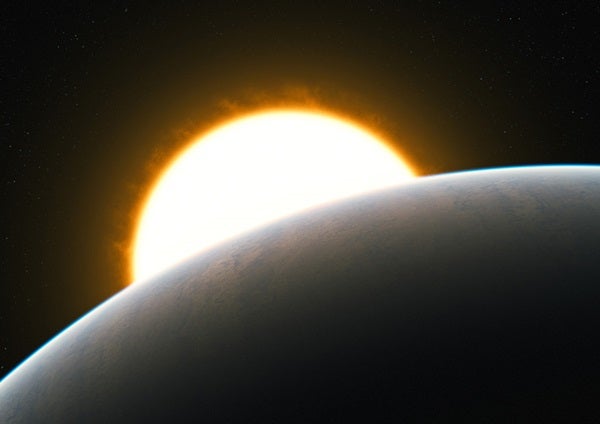 planet with superstorm