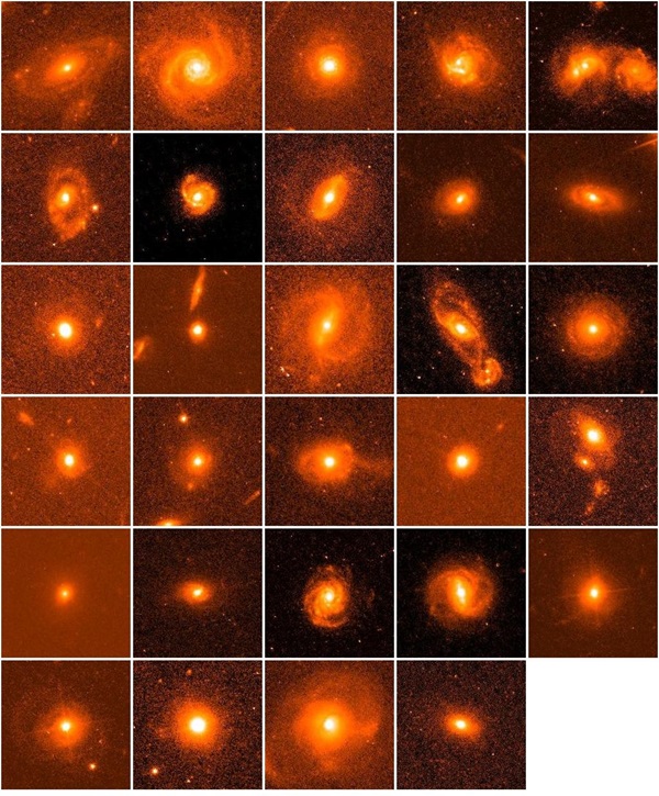 Hubble views post-starburst quasars