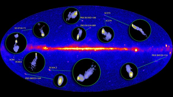Radio jets of active galaxies