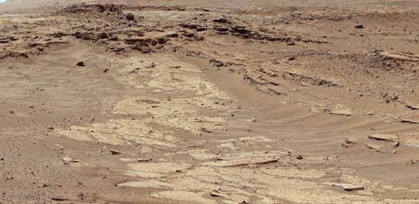 sandstone on Mars