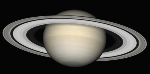 Simulated Saturn at its 2006 opposition