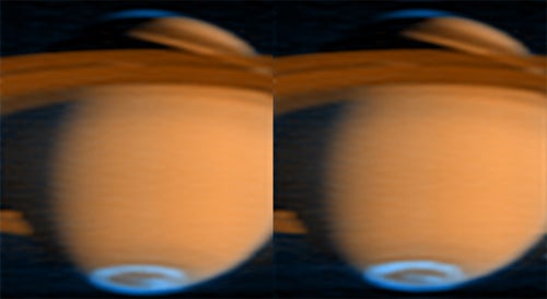 Saturn aurorae