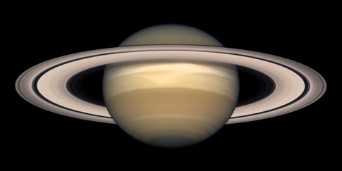 Saturn rings
