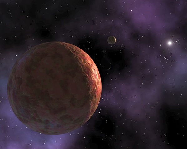Sedna and possible moon