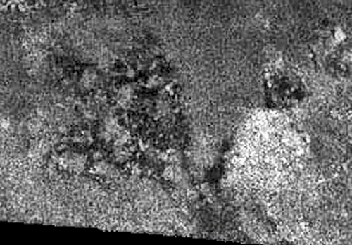 Titan's radar image "Si-Si the Cat"