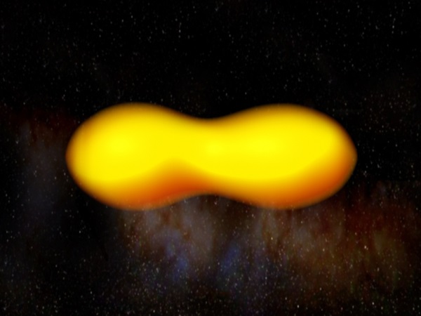 yellow supergiant eclipsing binary