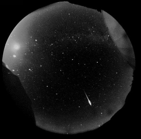 SLOOH spies a meteor