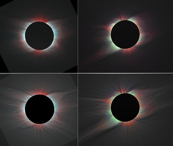 Solar corona electron temperature and ion charge state