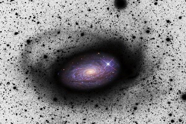 Stellar streams in M63