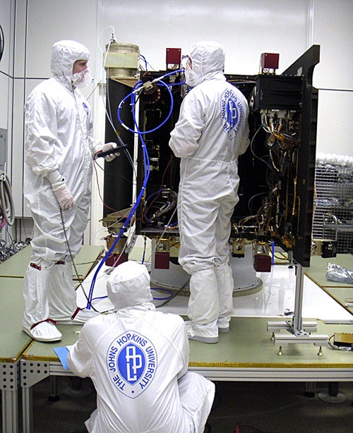 Engineers test STEREO A