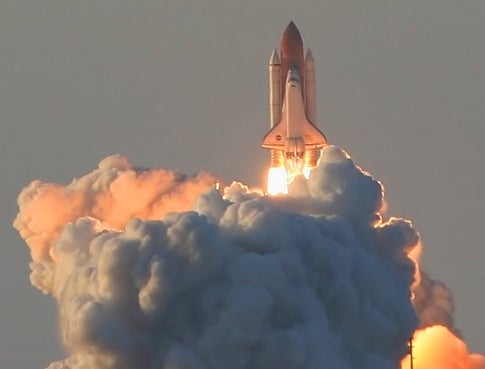 Shuttle launch