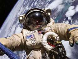 Astronaut in space`