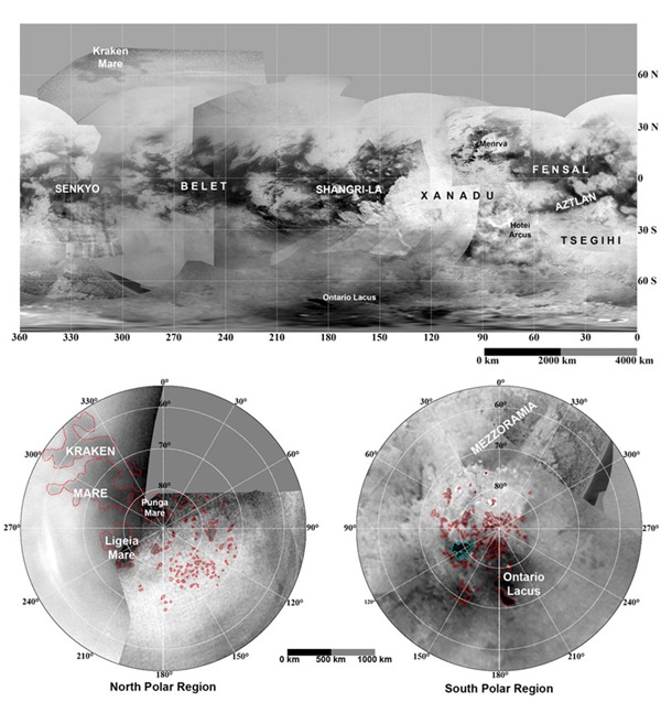 Maps of Titan