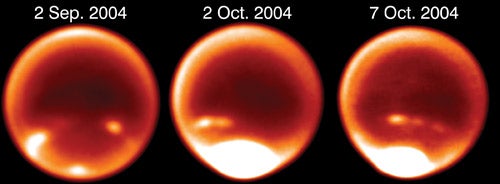 Clouds on Titan