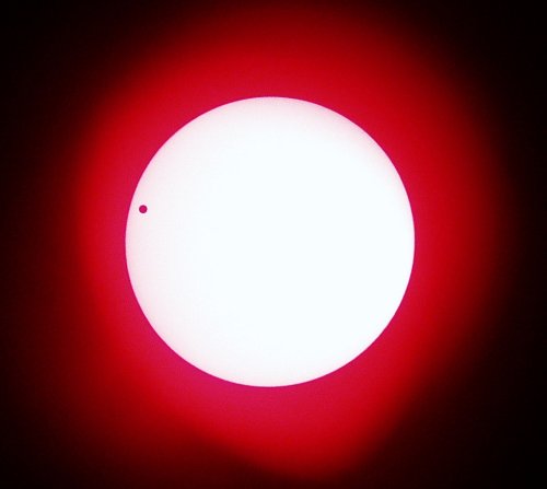 Transit of Venus as seen from Greece