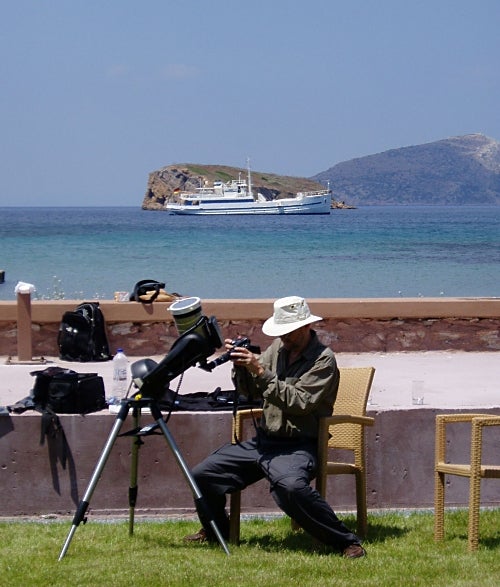 Observing the transit of Venus