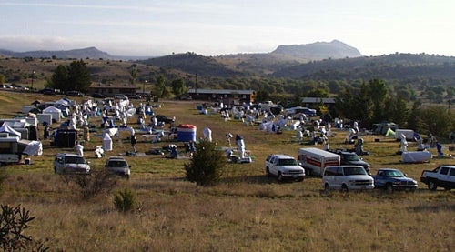 Texas Star Party scope field
