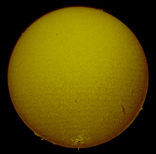 Solar view from TSP