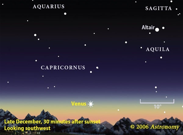 Venus in December 2006
