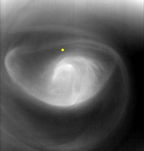 hurricane on Venus