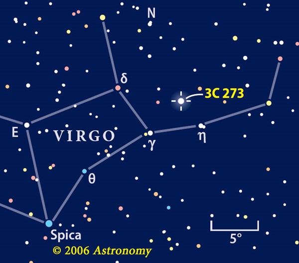 3C 273 in Virgo
