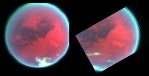 Titan’s weather
