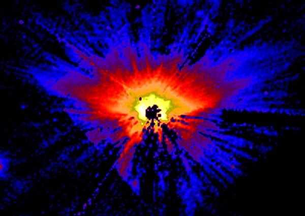 Warped debris disks around stars are blowing in the wind | Astronomy.com