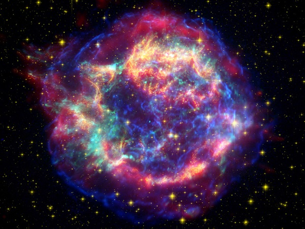 Great Observatories portrait of Cassiopeia A