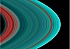 Cassini wallpaper: Rings in UV