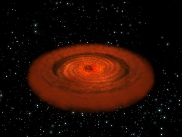 XXM-Newton supermassive black hole illustration