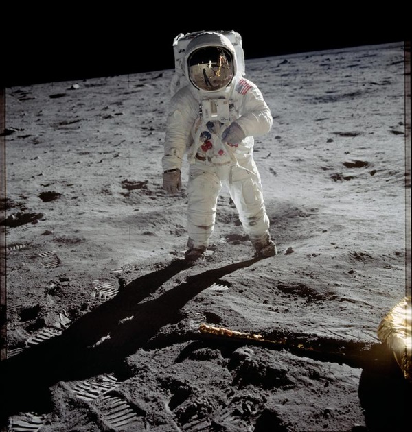 Buzz Aldrin on the Moon, Apollo 11