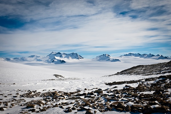 Landscape in Antarctica