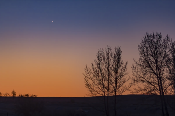 Mercury in the early morning sky