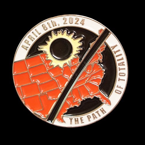 Commemorative eclipse coin