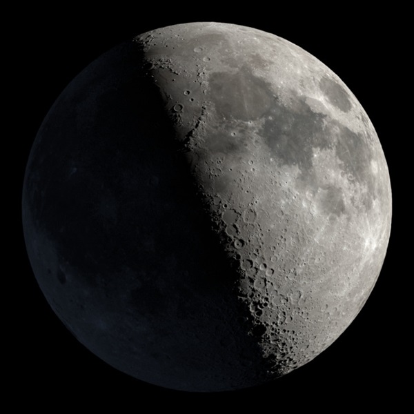 First Quarter Moon on July 7, 2022
