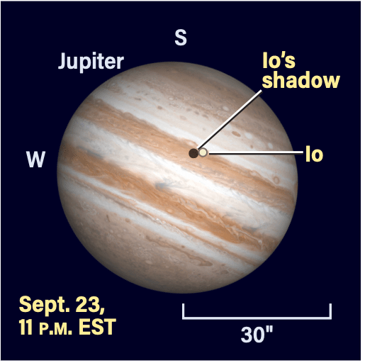 Jupiter on September 23, 2022