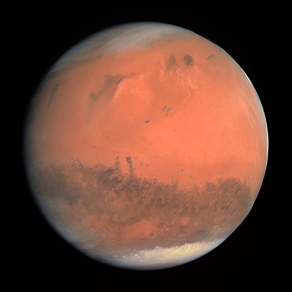 A year on Mars takes 687 Earth days.
