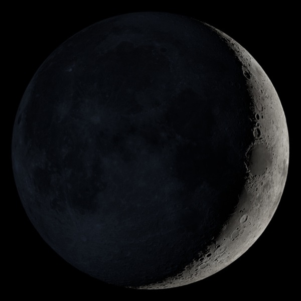 The Moon on January 5, 2022