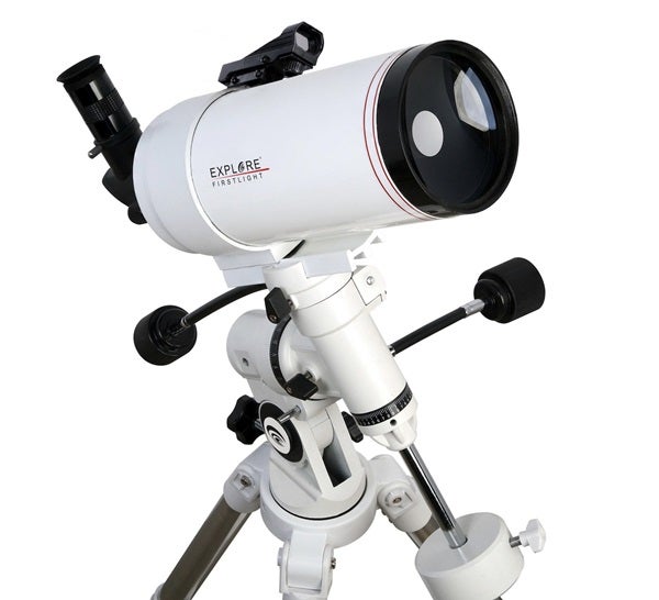 The Explore Scientific FirstLight 100 Maksutov-Cassegrain.