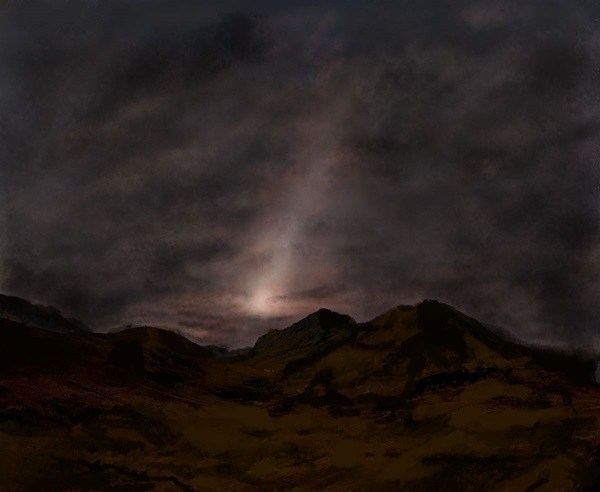 zodiacal light on Kepler-69c