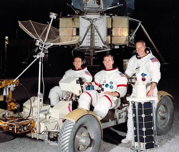 The crew of Apollo 15