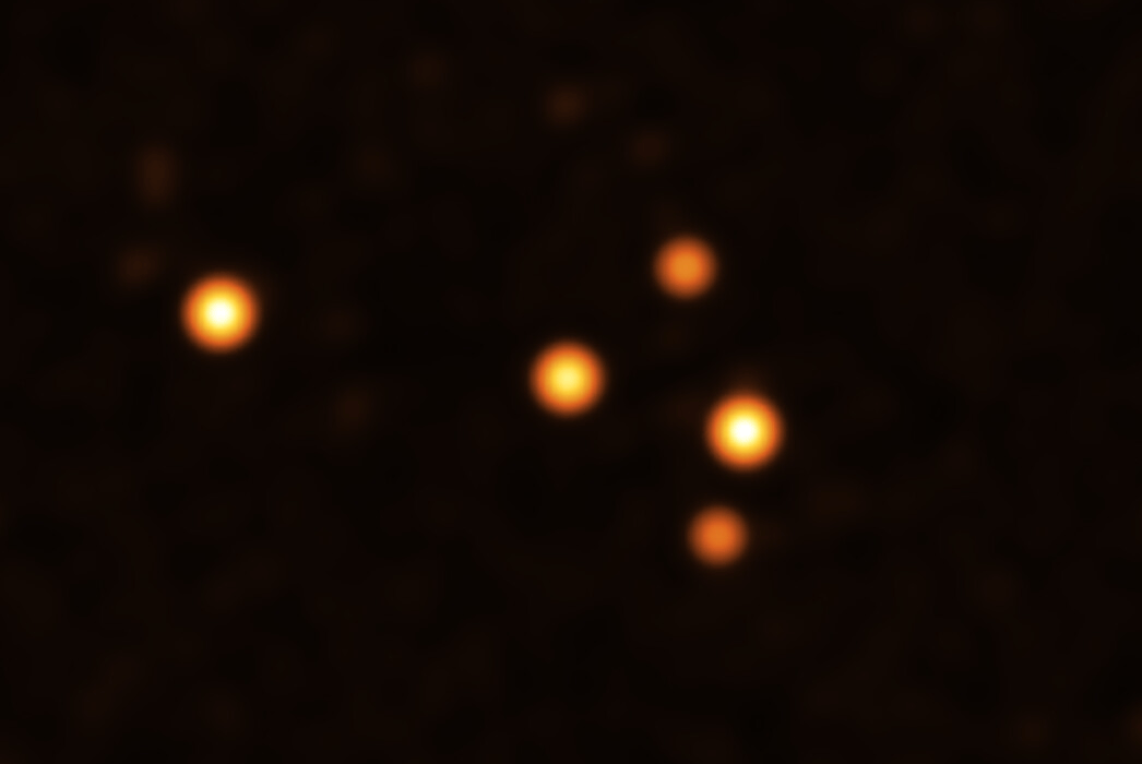 This animation show stars circling the supermassive black hole at the Milky Way’s core.
