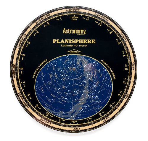 Astronomy 40° North Planisphere