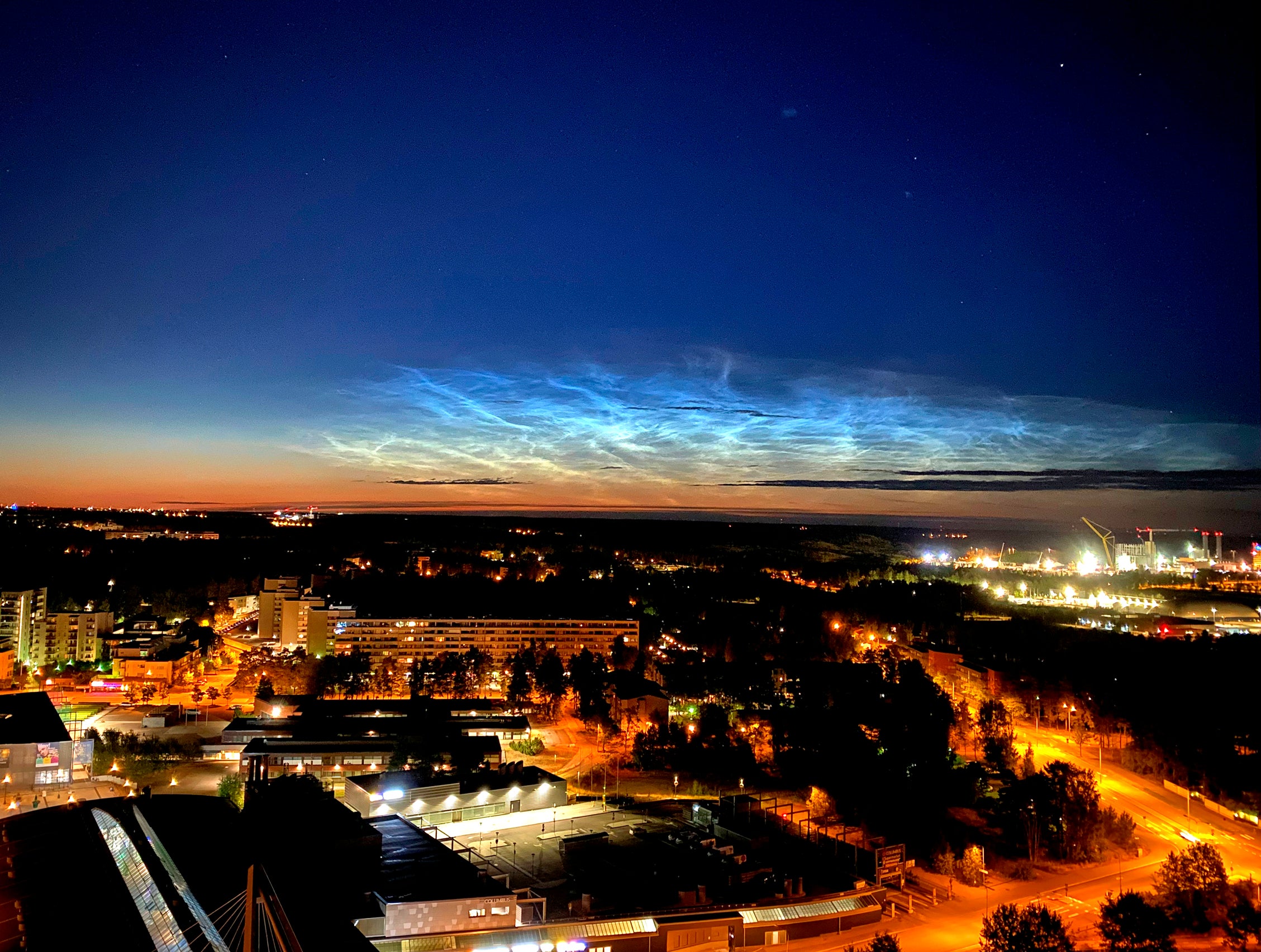 Noctilucent clouds