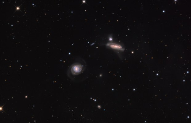 NGC 7770, NGC 7769 and NGC 7771