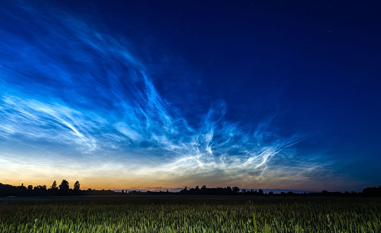 Noctilucent clouds