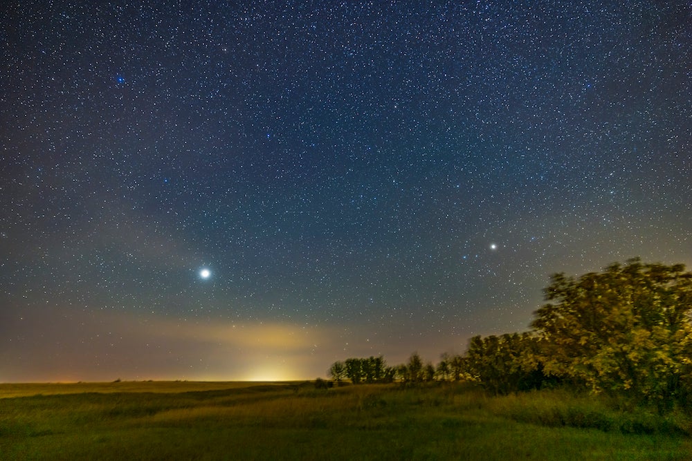 Jupiter and Saturn in September 2022