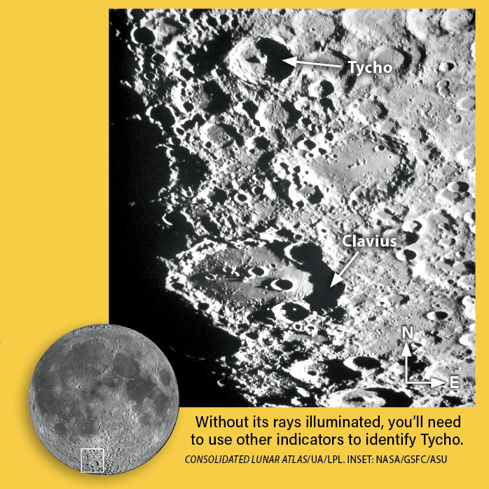 Clavius and Tycho