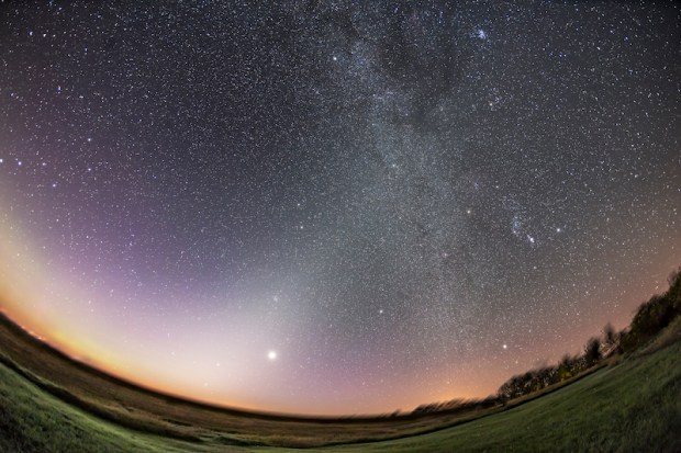 Zodiacal light and the Milky Way