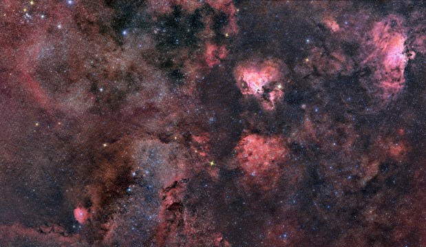 Explora estas tres grandes nebulosas
